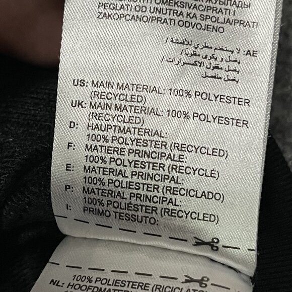 Adidas Primegreen 3 Stripe Mens Black Track Jacket Zip-Up M - Picture 6 of 7